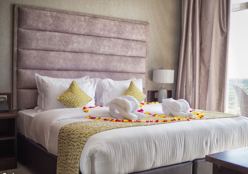 A luxurious suite offering extra space.